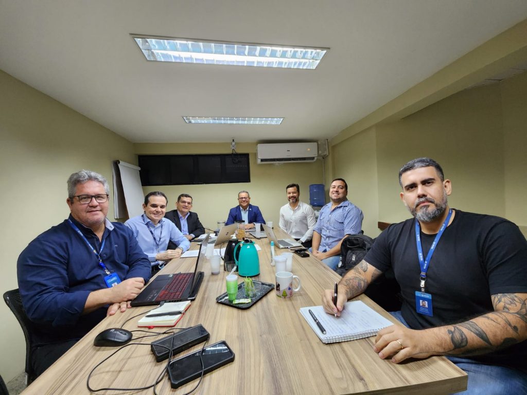 Reunião entre representantes da CINBESA, SEFIN e SERPRO discutiu a transformação digital do município de Belém  e desenvolvimentos tecnólogicos que promoverão mais segurança cibernética e agilidade.